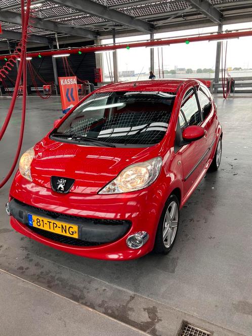 Peugeot 107 1.0 12V 5DR 2007 Rood, Auto's, Peugeot, Particulier, Benzine, A, Hatchback, Handgeschakeld, Origineel Nederlands, Rood