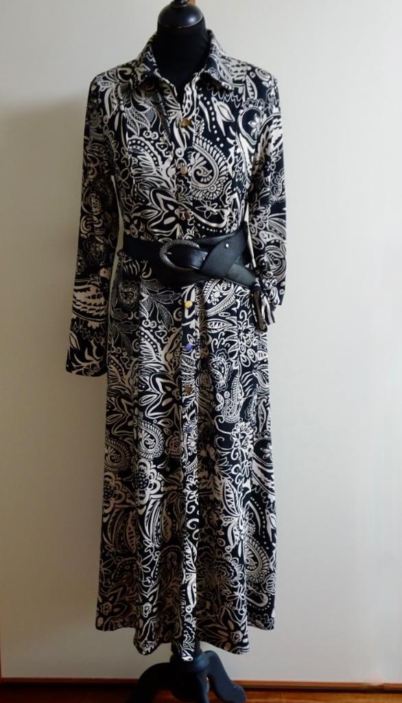 By Swan Paris jurk, Kleding | Dames, Jurken, Zo goed als nieuw, Maat 36 (S), Overige kleuren, Onder de knie, Ophalen of Verzenden