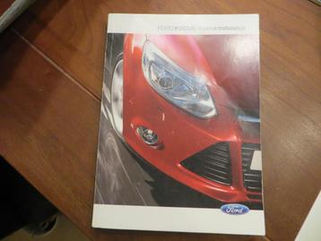 Instru ctieboek Ford Focus 2013 incl. audio/navigatie beschikbaar voor biedingen