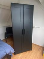 Ikea Brimnes kast zwart met 2 deuren 190x78x50 hxbxd, Huis en Inrichting, Kasten | Kledingkasten, Ophalen, 50 tot 100 cm, Zo goed als nieuw