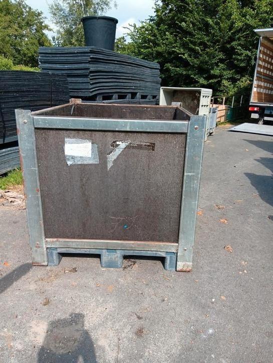 palletboxen / grote kisten zware kwaliteit, Doe-het-zelf en Verbouw, Kratten en Dozen, Gebruikt, Bak of Kist, 100 cm of meer, 50 cm of meer