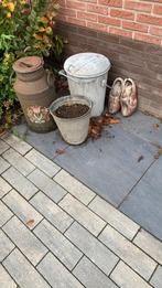 Melkbus melkbussen pedaalemmer emmer, Tuin en Terras, Overige materialen, Gebruikt, Minder dan 30 cm, Rond