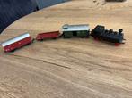 Marklin lok +3wagens met verlichting, Wisselstroom, Wagon, Ophalen of Verzenden, Zo goed als nieuw