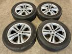 17 inch velgen + zomerbanden Nissan Qashqai, Banden en Velgen, 17 inch, Ophalen of Verzenden, Personenwagen