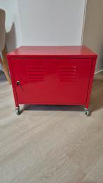 IKEA PS kast - rood - met slot, Ophalen, Gebruikt, Modern