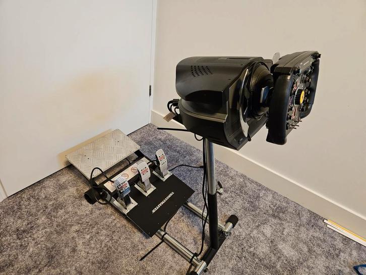 Thrustmaster T500 RS Ferrari F1 stuur + Wheelstand Pro, Computers en Software, Joysticks, Gebruikt, Ophalen