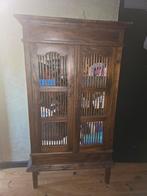 Prachtige massief houten kast ibiza boho bohemian style, Antiek en Kunst, Antiek | Meubels | Kasten, Ophalen