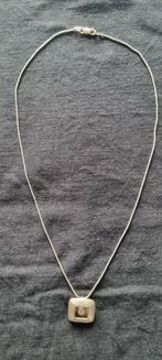 Zilveren ketting met hanger (925 sterling zilver), Met hanger, Ophalen of Verzenden, Zo goed als nieuw, Zilver