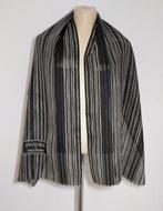 Zwarte designer sjaal met lurexdraad van Ivoire de Balmain, Sjaal, Zo goed als nieuw, Verzenden