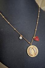 SWAROVSKI mooie met GOUD VERGULDE ketting, Ophalen, Zo goed als nieuw, Goud, Met hanger