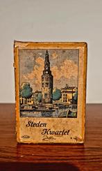 Steden Kwartet Compleet K 744 - Drukkerij IJssel (1941-1946), Vijf spelers of meer, Ophalen of Verzenden, Gebruikt, Drukkerij IJssel