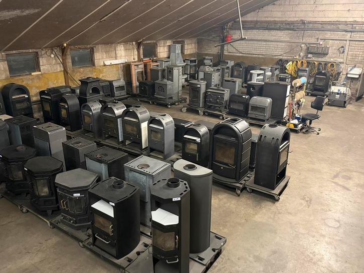 Diverse nette houtkachels op vooraad, Huis en Inrichting, Kachels, Gebruikt, Allesbrander, Hout, Ophalen of Verzenden