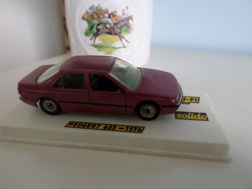 PEUGEOT 605 van 1990, Hobby en Vrije tijd, Modelauto's | 1:43, Nieuw, Auto, Solido, Ophalen of Verzenden