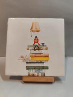 Storytiles Tegel - Boekenstapel - 13x13cm, Ophalen of Verzenden