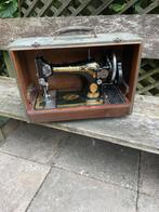 Antieke Singer Slinger Naaimachine in Koffer, Ophalen of Verzenden