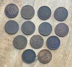 serie 2,5 cent / halve stuiver Wilhelmina, Postzegels en Munten, Munten | Nederland, Ophalen, Koningin Wilhelmina, Overige waardes