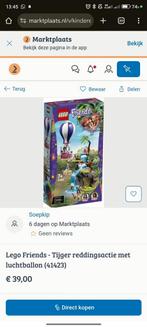 Lego Friends Tijger reddingsactie met luchtballon, Kinderen en Baby's, Speelgoed | Duplo en Lego, Ophalen, Zo goed als nieuw, Complete set