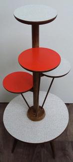 Om 1950 Retro Plant Planten Meubel Bloempot Tafel Tafeltje, Ophalen of Verzenden, Huis en Inrichting