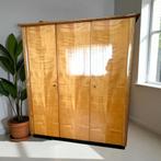 Vintage garderobe kast | kledingkast | 3 deurs kast | 60 ths, Huis en Inrichting, Kasten | Kledingkasten, 150 tot 200 cm, Vintage