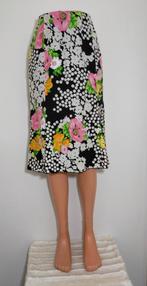 Designer rok met bloemendessin van 100% zijde van Anne Belin, Zo goed als nieuw, Maat 36 (S), Verzenden, Overige kleuren