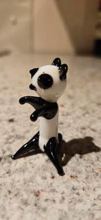 Murano Stijl Panda Beeldje - 5 cm, Ophalen of Verzenden