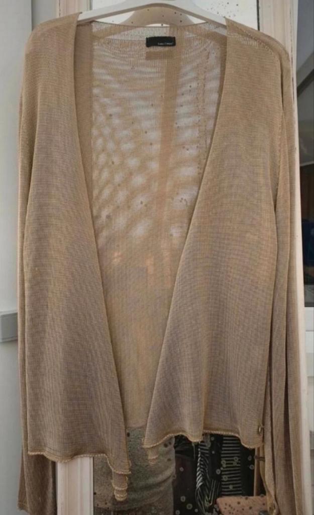 Linea Cinque vestje., Kleding | Dames, Truien en Vesten, Nieuw, Maat 46/48 (XL) of groter, Beige, Verzenden