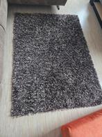 Vloerkleed - hoogpolig - kleur taupe - maat 133x190 cm, 100 tot 150 cm, Grijs, Ophalen of Verzenden, Zo goed als nieuw