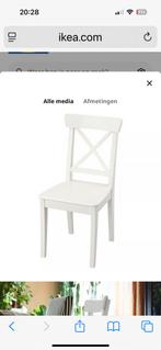Stoel ingolf ikea, Huis en Inrichting, Stoelen, Ophalen, Gebruikt, Wit, Eén