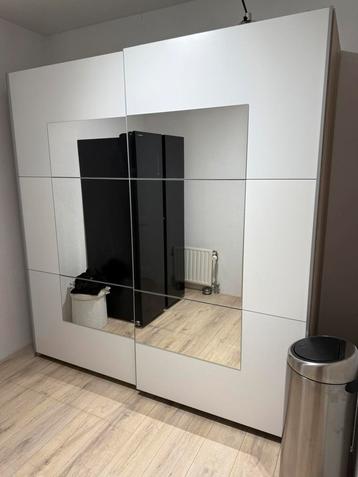 Meubella edison kast zweefdeuren voorraad / kleding beschikbaar voor biedingen
