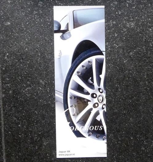 Jaguar XK auto boekenlegger, Verzamelen, Boekenleggers, Zo goed als nieuw, Reclame, Ophalen of Verzenden
