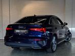 Audi A3 Limousine 35 TFSI S-Line Edition Virtual LED Matrix, Auto's, Audi, 65 €/maand, 4 cilinders, Blauw, Origineel Nederlands
