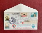 Fdc eendracht new york 1976, Ophalen of Verzenden, Beschreven, Nederland