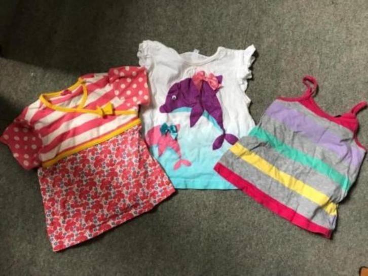 Pakket shirts in maat 80, Kinderen en Baby's, Babykleding | Maat 80, Nieuw, Jongetje, Shirtje of Longsleeve, Ophalen