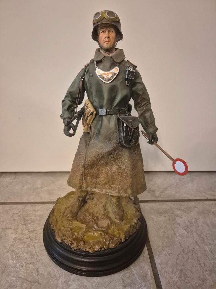 Duitse Kradmelder Soldaat  ( zie foto's ), Verzamelen, Militaria | Tweede Wereldoorlog, Landmacht, Miniatuur of Beeldje, Duitsland