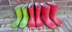 Regenlaars regenlaarzen 31 33 33 rood en groen, Ophalen of Verzenden, Gebruikt, Jongen of Meisje, Laarzen