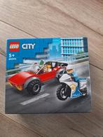 Lego city achtervolging auto op politiemotor, Nieuw, Ophalen of Verzenden, Lego