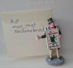 A8, man met reclamebord, kerstdorp, Diversen, Kerst, Ophalen of Verzenden, Zo goed als nieuw