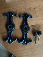 2 sier elementen, Doe-het-zelf en Verbouw, Hang- en Sluitwerk, Ophalen of Verzenden