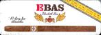 EBAS SIGAREN BLIK 10 LONG SIZE PANATELLAS ., Ophalen of Verzenden, Zo goed als nieuw, Overige, Overige merken