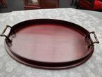 Heel mooi noten houten dien blad ca 50 x 32 cm, Ophalen of Verzenden, Zo goed als nieuw, Rechthoekig, Hout