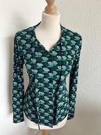 King Louie maat L als nieuwe groene blouse 2740, Kleding | Dames, Blouses en Tunieken, Maat 42/44 (L), Ophalen of Verzenden, Zo goed als nieuw