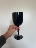 Kunststof wijn glas ice zwart 48cl - 24 stuks / nieuw, Ophalen of Verzenden, Nieuw, Overige typen