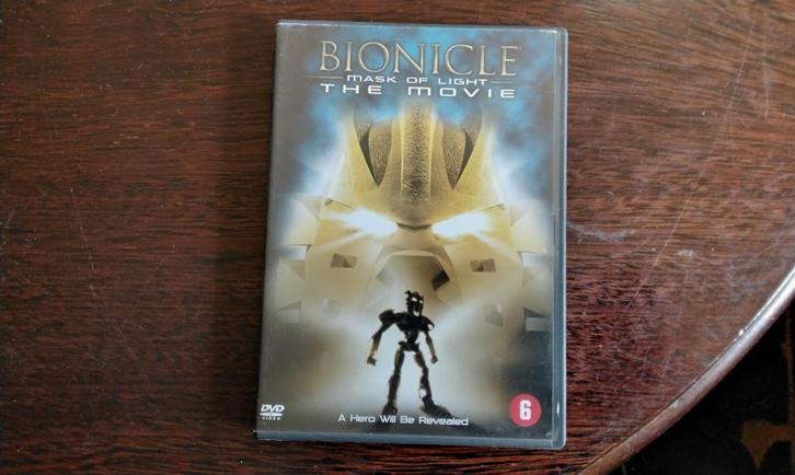 Bionicle mask of light the movie, origineel, Cd's en Dvd's, Dvd's | Kinderen en Jeugd, Zo goed als nieuw, Film, Avontuur, Alle leeftijden