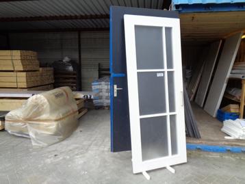 SVEDEX GLASDEUR met MAT GLAS ,stomp 93x231.5 MODERN,NIEUW beschikbaar voor biedingen