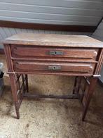 donker eiken antieke secretaire bureau, Huis en Inrichting, Kasten | Secretaires, Ophalen, Gebruikt