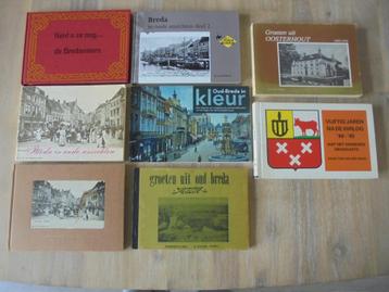Breda Oosterhout Ginneken 8 boekjes van Ansichtkaarten beschikbaar voor biedingen