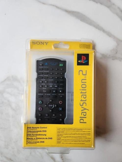 PlayStation 2 dvd remote incl boekje en verpakking, Spelcomputers en Games, Games | Sony PlayStation 2, Zo goed als nieuw, 1 speler
