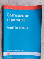 Werkplaatsboek Audi 80 B4 Carrosserie reparaties / schade, Ophalen of Verzenden, Gelezen, Audi