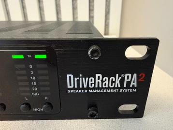 DBX DriveRack PA2 Luidspreker Management Systeem crossover beschikbaar voor biedingen
