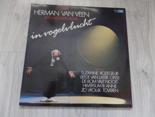 Herman vanVeen In Vogelvlucht 20 Jaar Herman Van Veen 2LP, Cd's en Dvd's, Vinyl | Nederlandstalig, Gebruikt, Levenslied of Smartlap